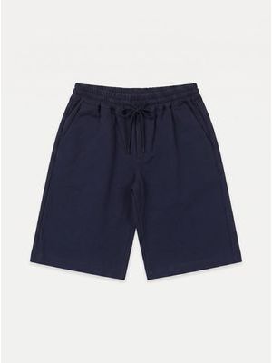 1. Bermuda shorts with logo Blue