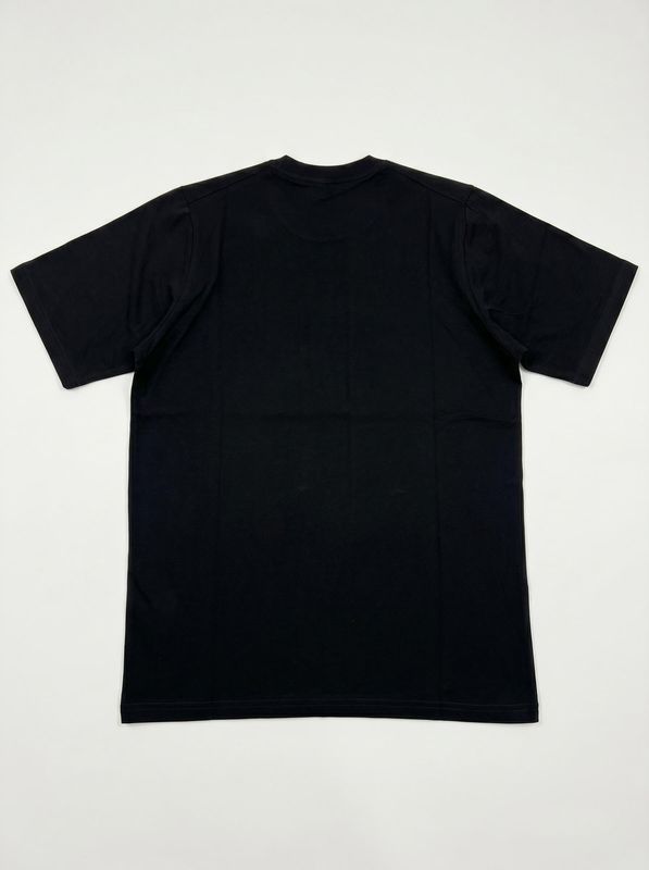 2. Solid color T-shirt with central logo Black Dsquared dq2823