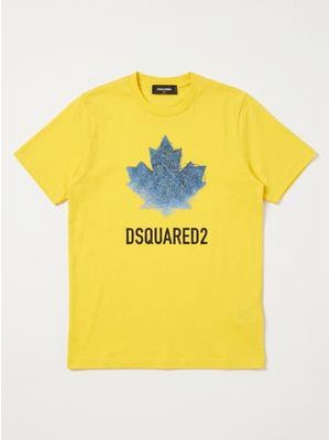 1. T-shirt logata Giallo