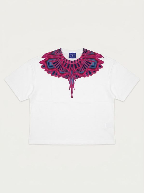 1. Crop T-shirt Cream County of Milan gth113