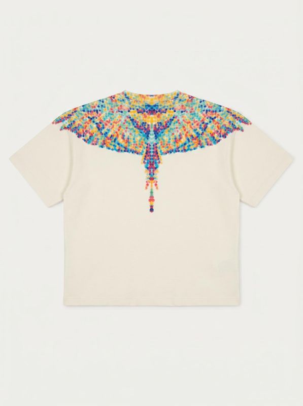 2. Crop T-shirt Cream County of Milan gth093