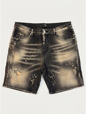 1. Bermuda in jeans Nero