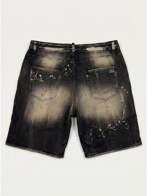 2. Bermuda in jeans Nero