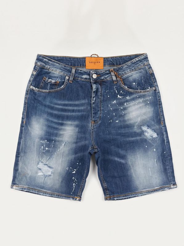 Bermuda shorts in jeans Jeans Soldier