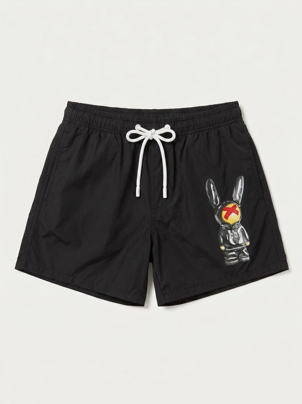 Costume con stampa Nero Icon