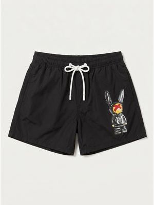 1. Printed costume Black