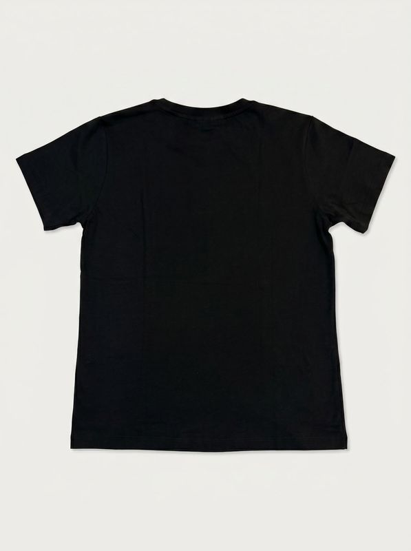 2. T-shirt con stampa logata Nero Lacoste 947074