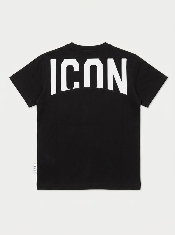 2. T-shirt logata Nero Icon ibks001081