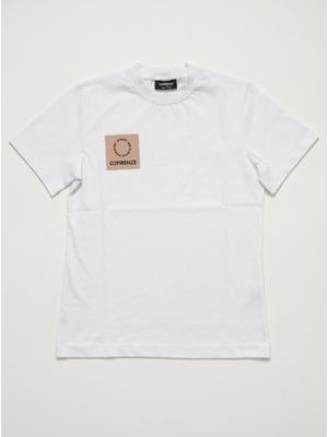 1. T-shirt logata Bianco