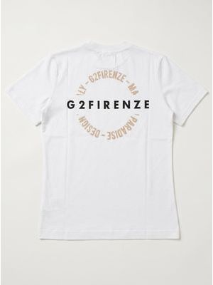 2. T-shirt logata Bianco