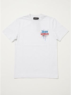 1. T-shirt logata Bianco