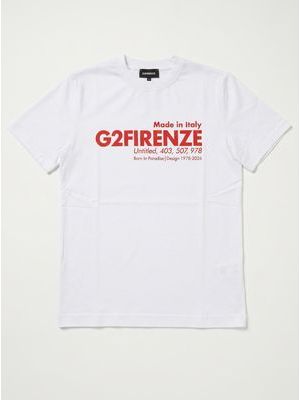 1. T-shirt logata Bianco