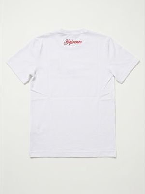 2. T-shirt logata Bianco