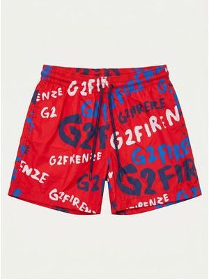 1. Logoed costume Red