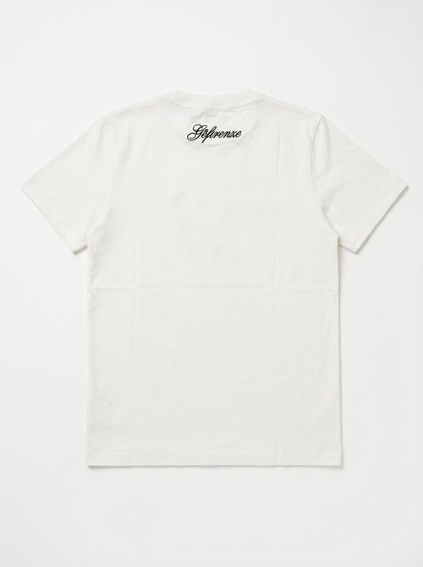 2. Logo T-shirt White G2 Firenze queen