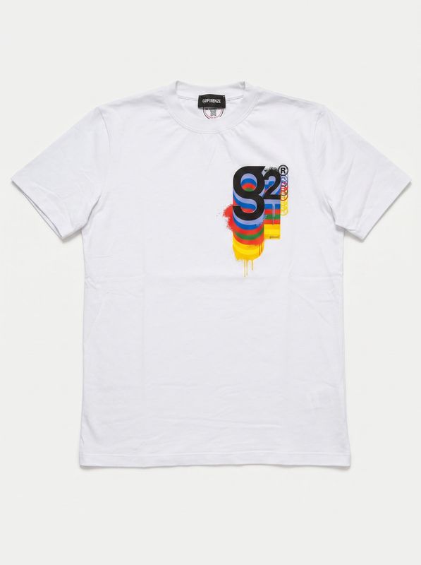 1. Logo T-shirt White G2 Firenze g2 colato
