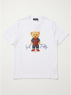 1. T-shirt logata Bianco