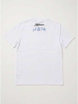 2. T-shirt logata Bianco