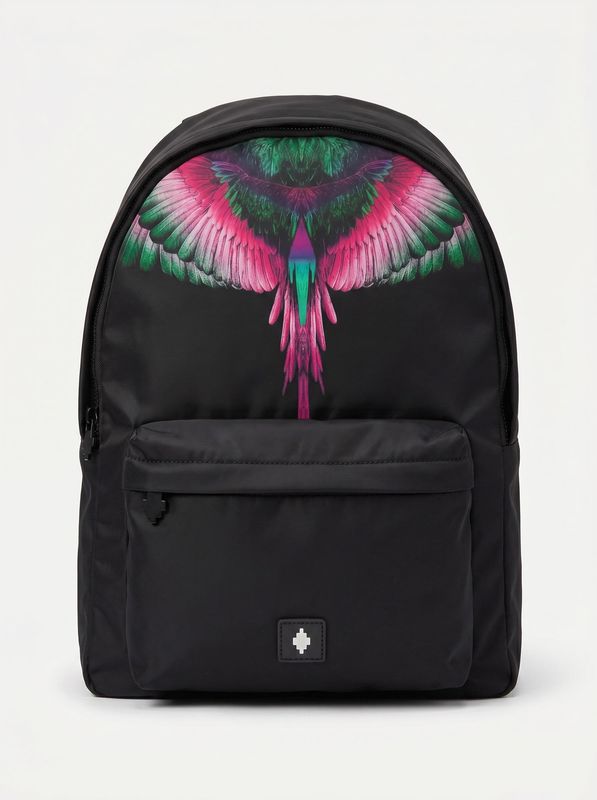 1. Logo backpack Black-Pink County of Milan 250108