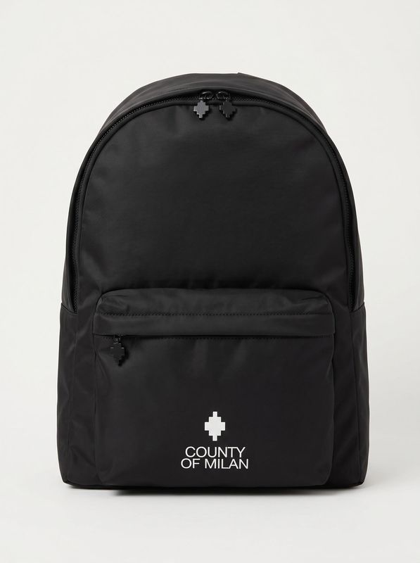1. Zaino logato Nero-Bianco County of Milan 250101