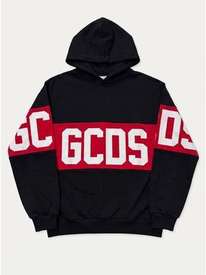 1. Logo sweatshirt Black-Red