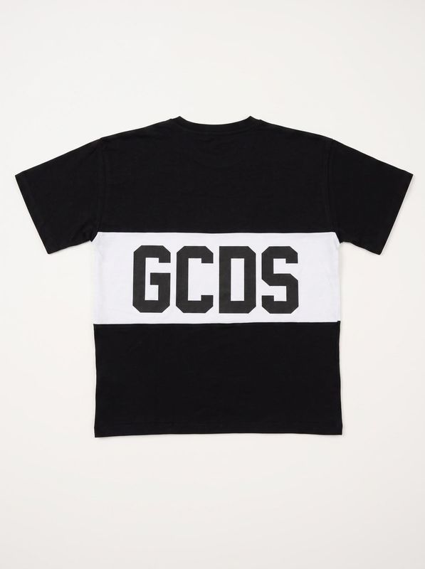 2. T-shirt logata Nero-Bianco GCDS zoujqc585j105