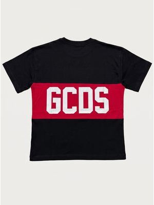 2. T-shirt logata Nero-Rosso