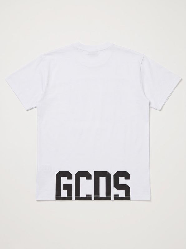 2. T-shirt logata Bianco GCDS zoujqc587j105
