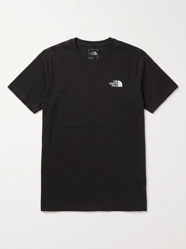 1. T-shirt logata Nero The North Face nfoa8f9z