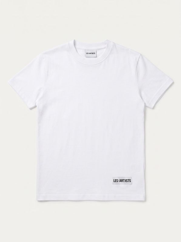 1. T-shirt logata Bianco LES (ART)ISTS 26sslkts242