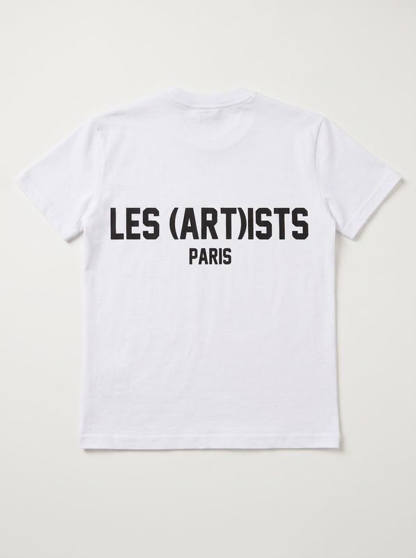 2. T-shirt logata Bianco LES (ART)ISTS 26sslkts201