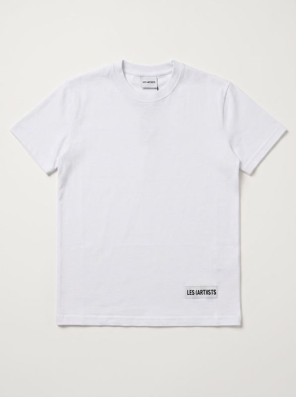 1. T-shirt logata Bianco LES (ART)ISTS 26sslkts201