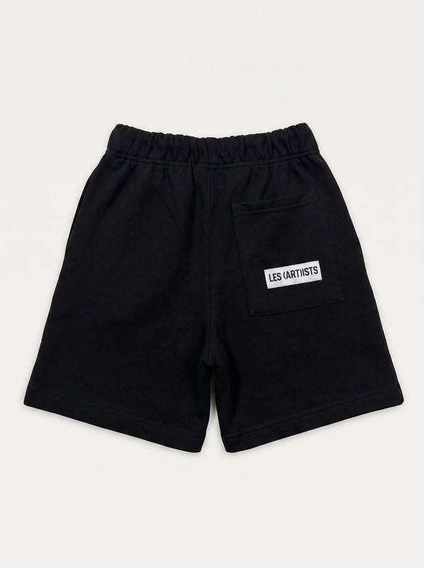 2. Bermuda logato Nero LES (ART)ISTS 26sslkpt400