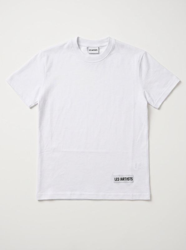 1. T-shirt logata Bianco LES (ART)ISTS 26sslkts226