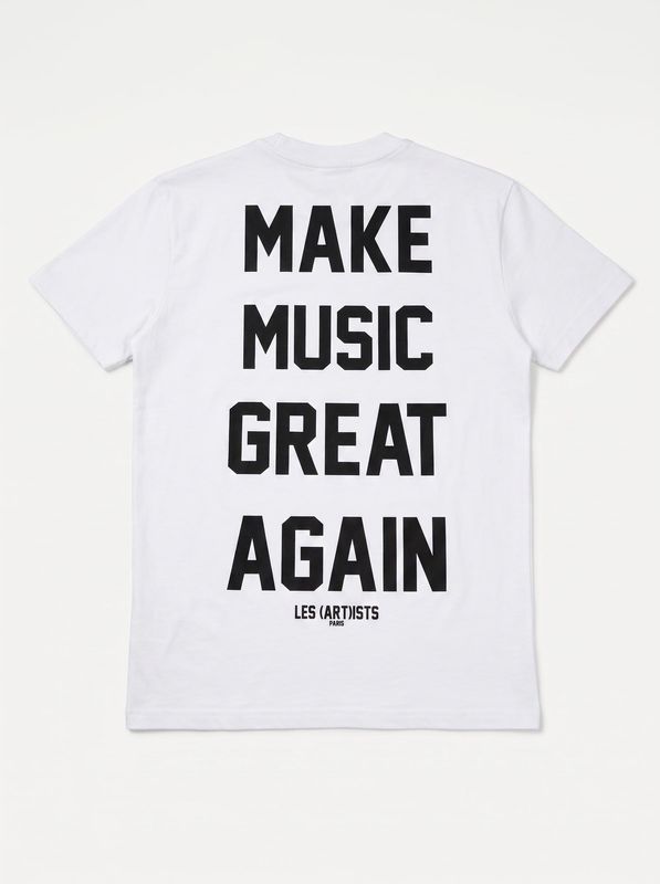 2. T-shirt logata Bianco LES (ART)ISTS 26sslkts230