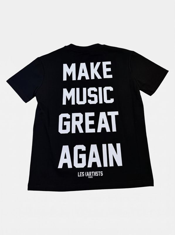 2. T-shirt logata Nero LES (ART)ISTS 26sslkts229