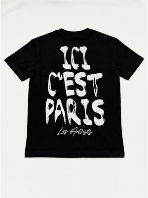 2. T-shirt logata Nero