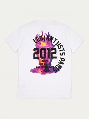 2. T-shirt logata Bianco