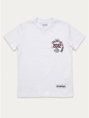 1. T-shirt logata Bianco