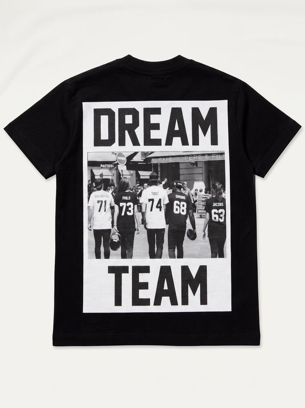 2. T-shirt logata Nero LES (ART)ISTS 26sslkts233