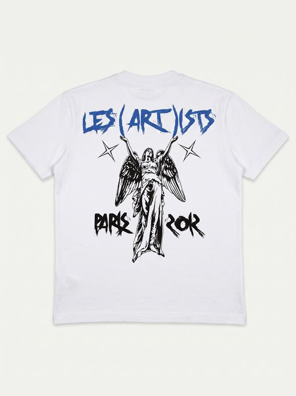 2. T-shirt logata Bianco LES (ART)ISTS 26sslkts205