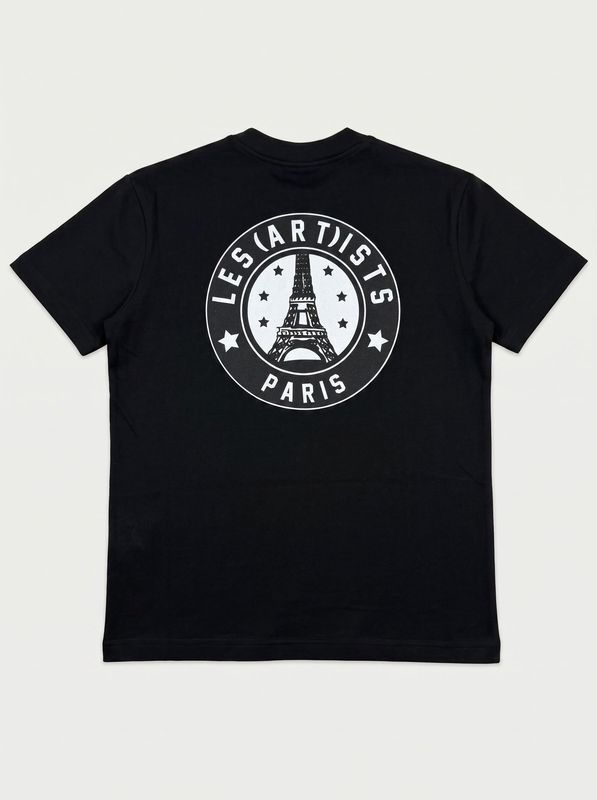 2. T-shirt logata Nero LES (ART)ISTS 26sslkts225