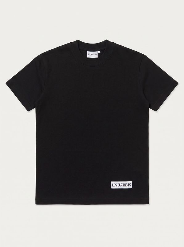1. T-shirt logata Nero LES (ART)ISTS 26sslkts225