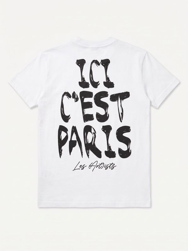 2. T-shirt logata Bianco LES (ART)ISTS 26sslkts223