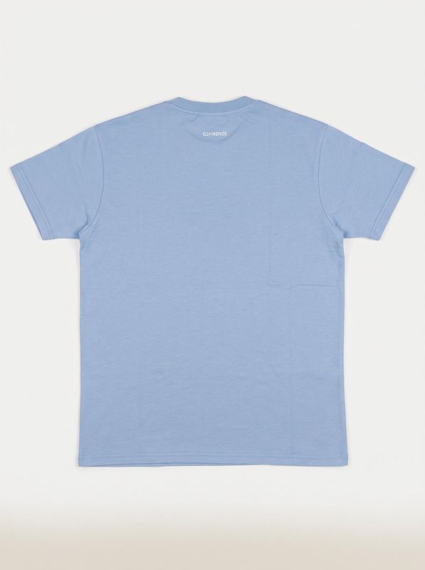 2. Logo T-shirt Celeste G2 Firenze horizon