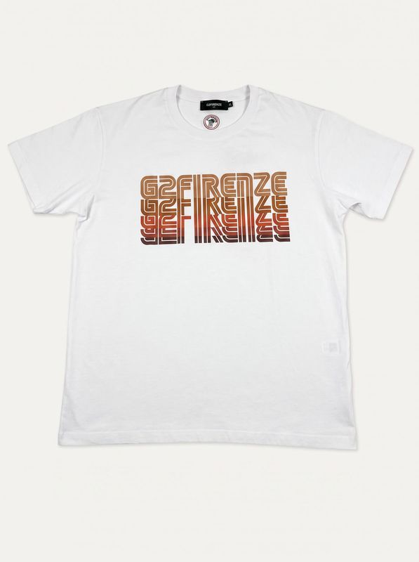 1. Logo T-shirt White G2 Firenze horizon