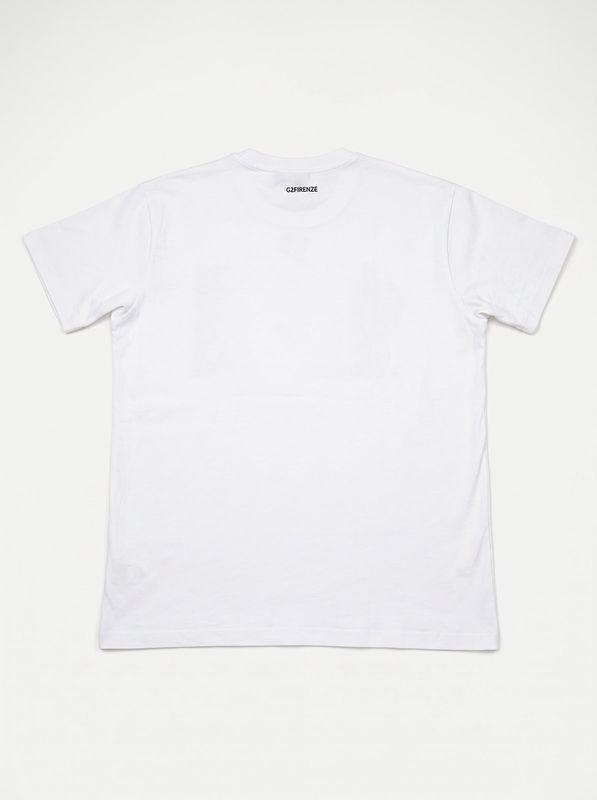 2. Logo T-shirt White G2 Firenze horizon