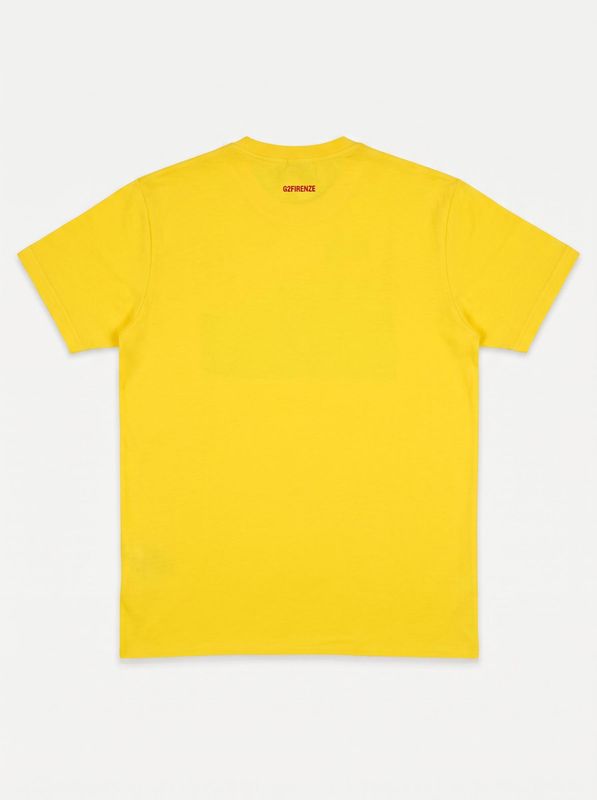 2. Logo T-shirt Yellow G2 Firenze horizon