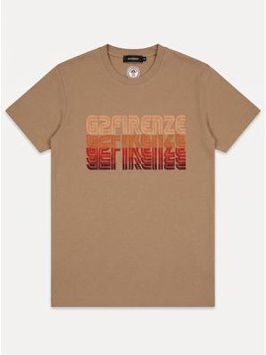 1. T-shirt logata Tortora