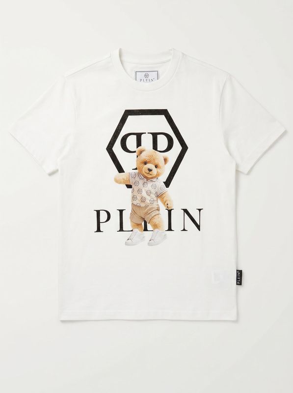 T-shirt con stampa Panna Philipp Plein